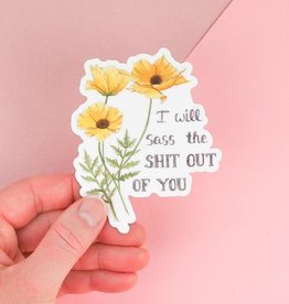 Naughty Florals Naughty Florals Stickers -Sass