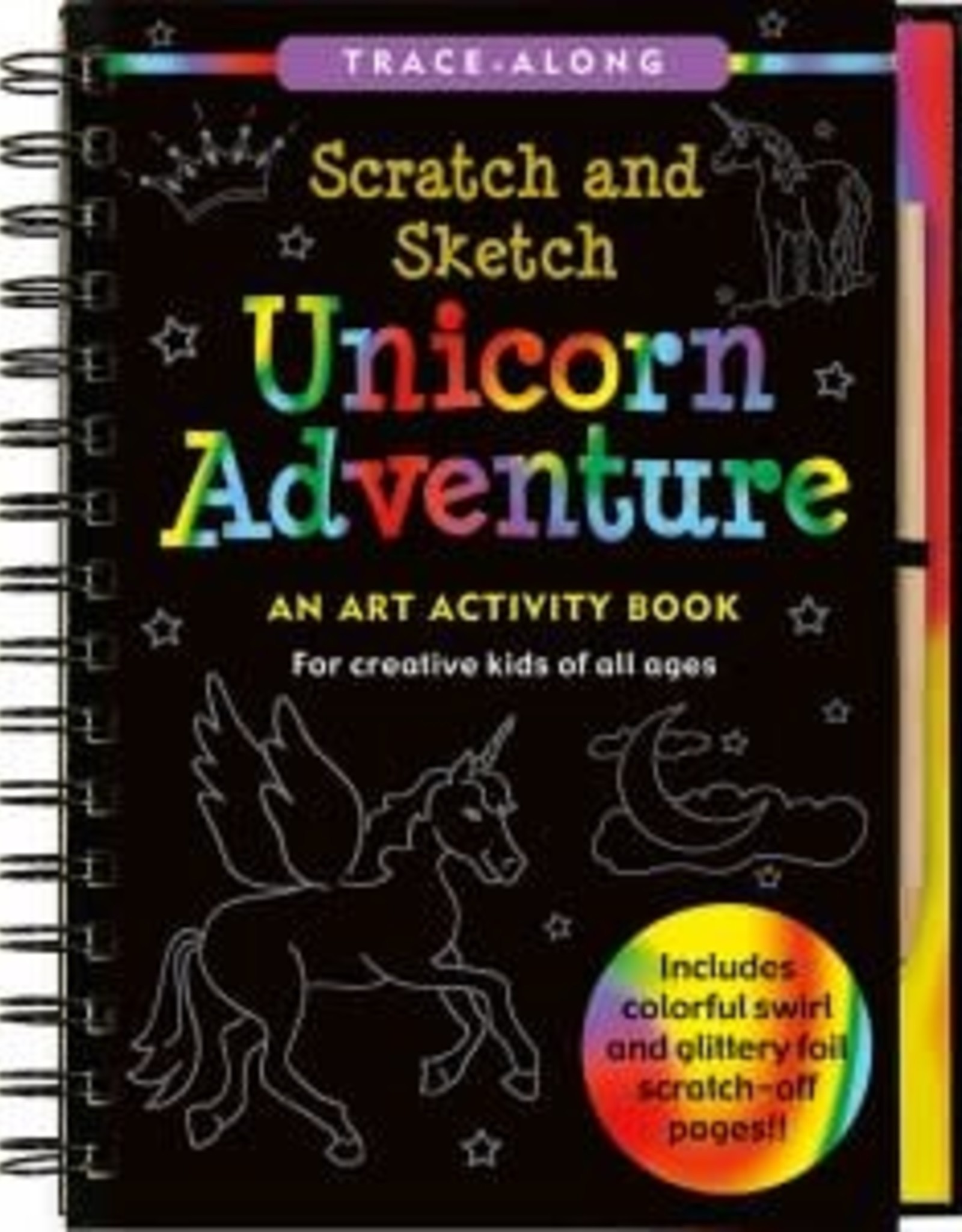 Peter Pauper Press Unicorn Scratch & Sketch