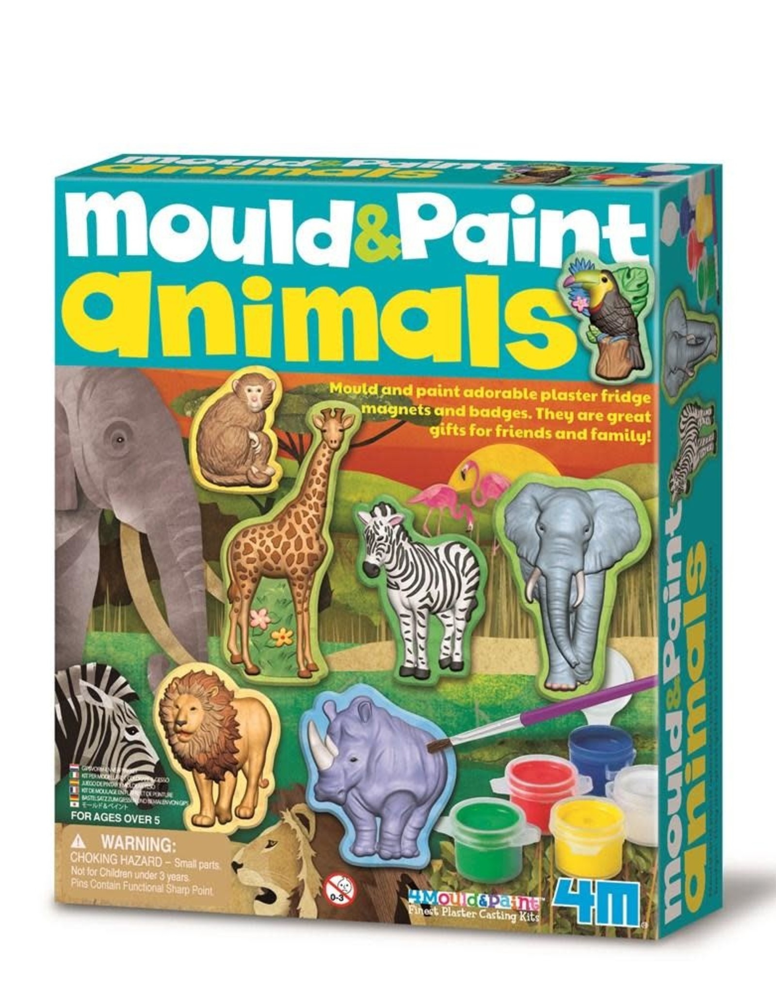 Playwell Mould & Paint Animals