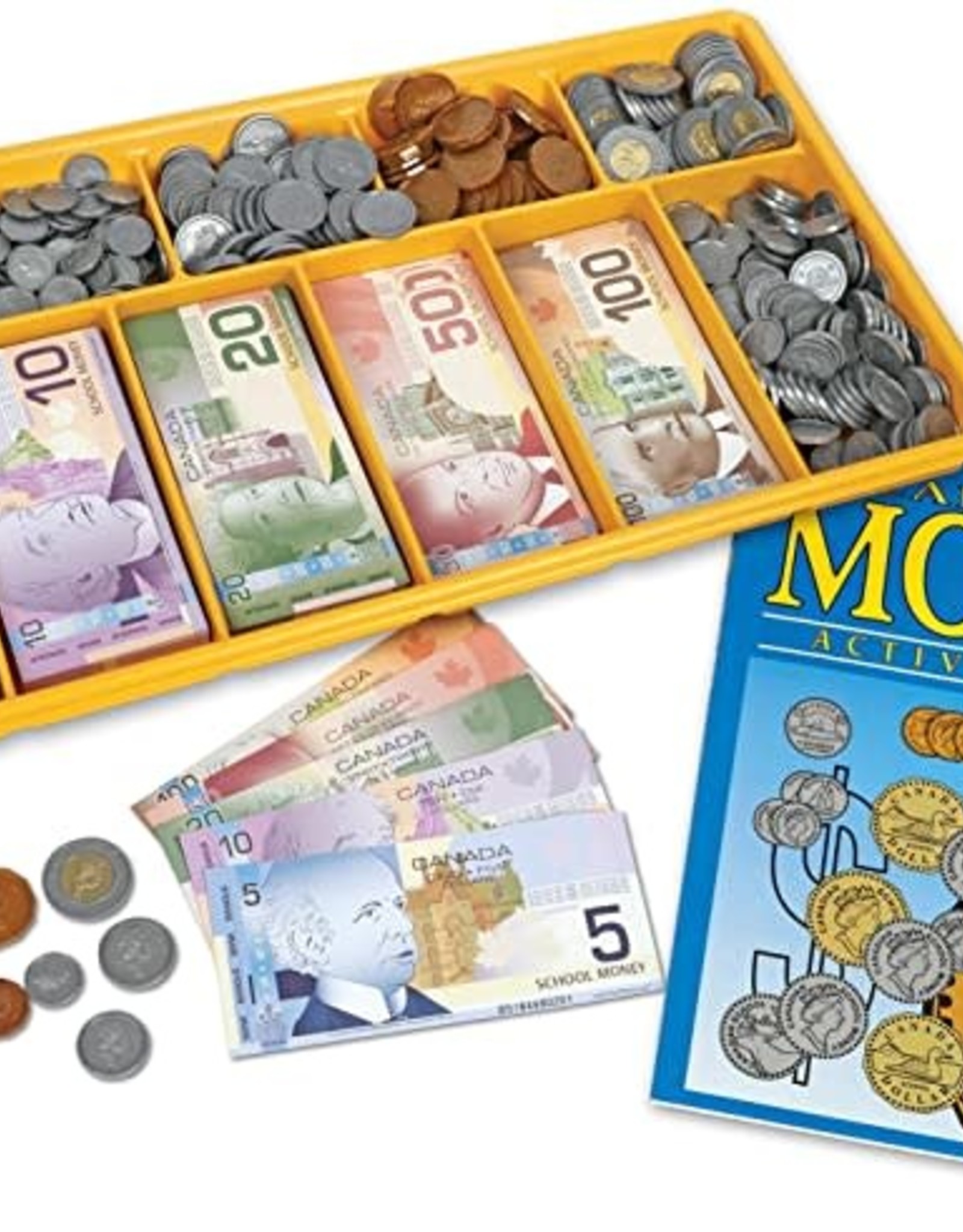 Playwell Canadian Currency Activity Set