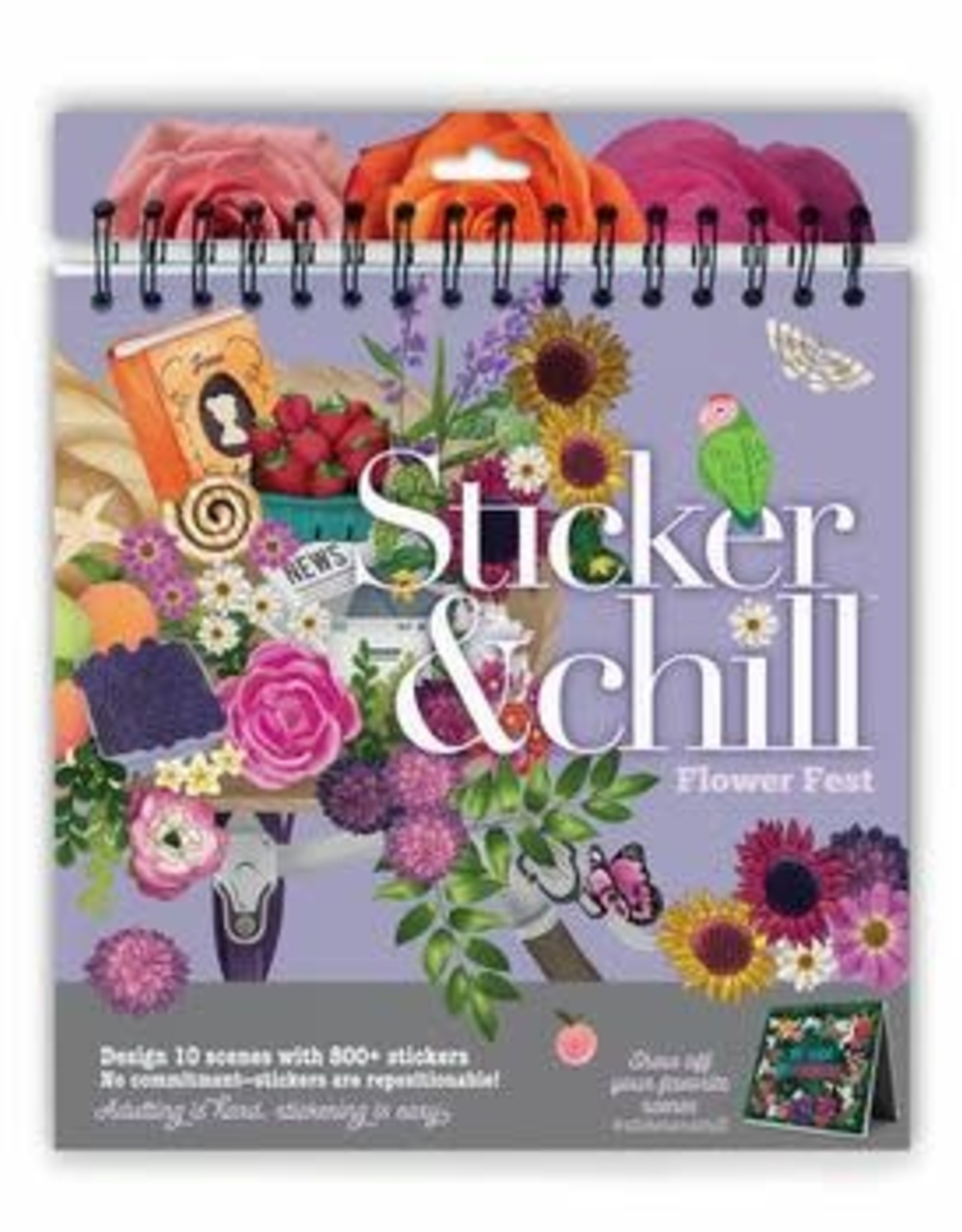 Outset media Sticker & Chill Flower Fest