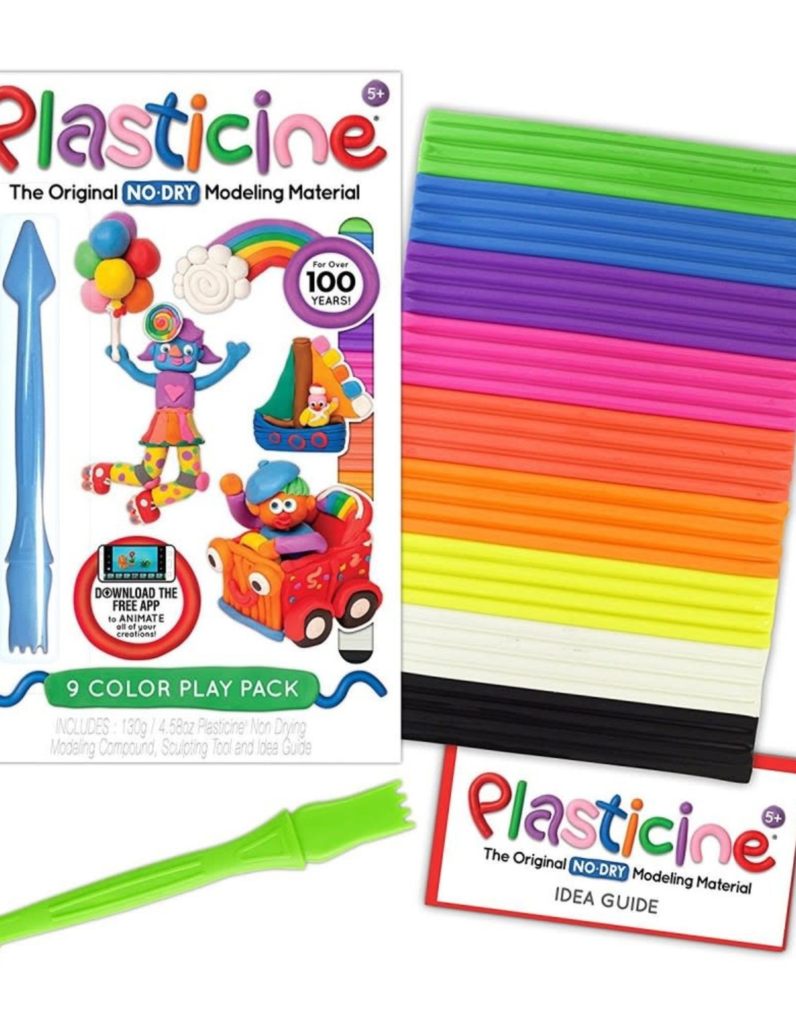 Outset media Plasticine 9 colour pack