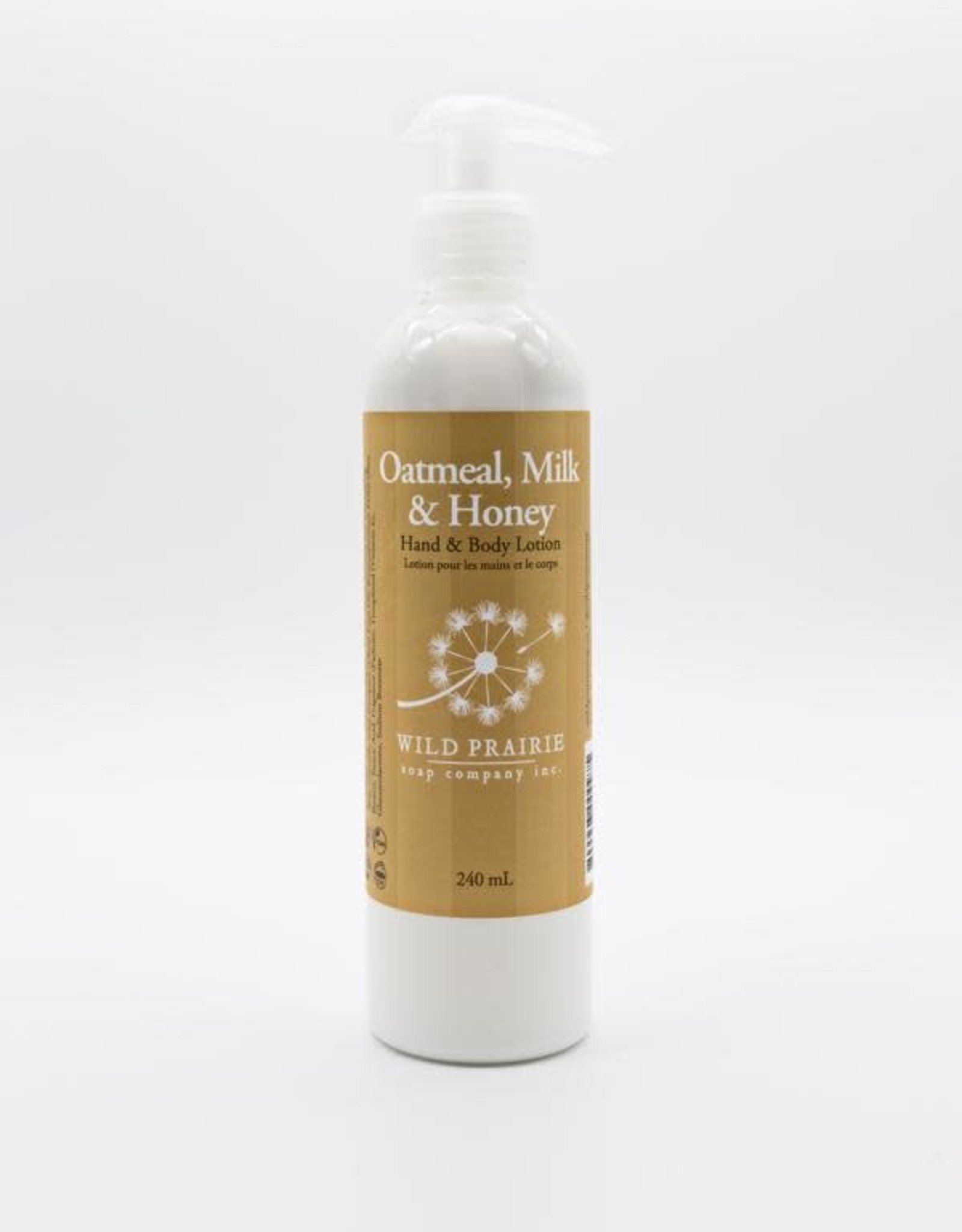 Wild Prairie Soap Wild Prairie Lotion Oatmeal,Milk&Honey 240ml