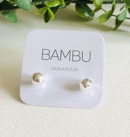 Bambu Bambu Ball Stud Earrings