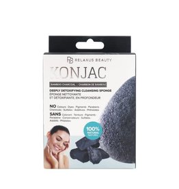 Relaxus Konjac Bamboo Charcoal