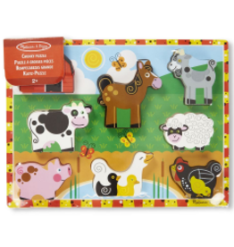 Melissa & Doug Chunky Puzzle Farm