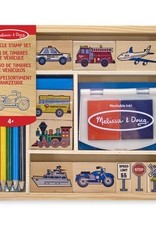 Melissa & Doug Vehicles Stamp Set