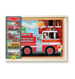 Melissa & Doug Vehicles Puzzle in a Box