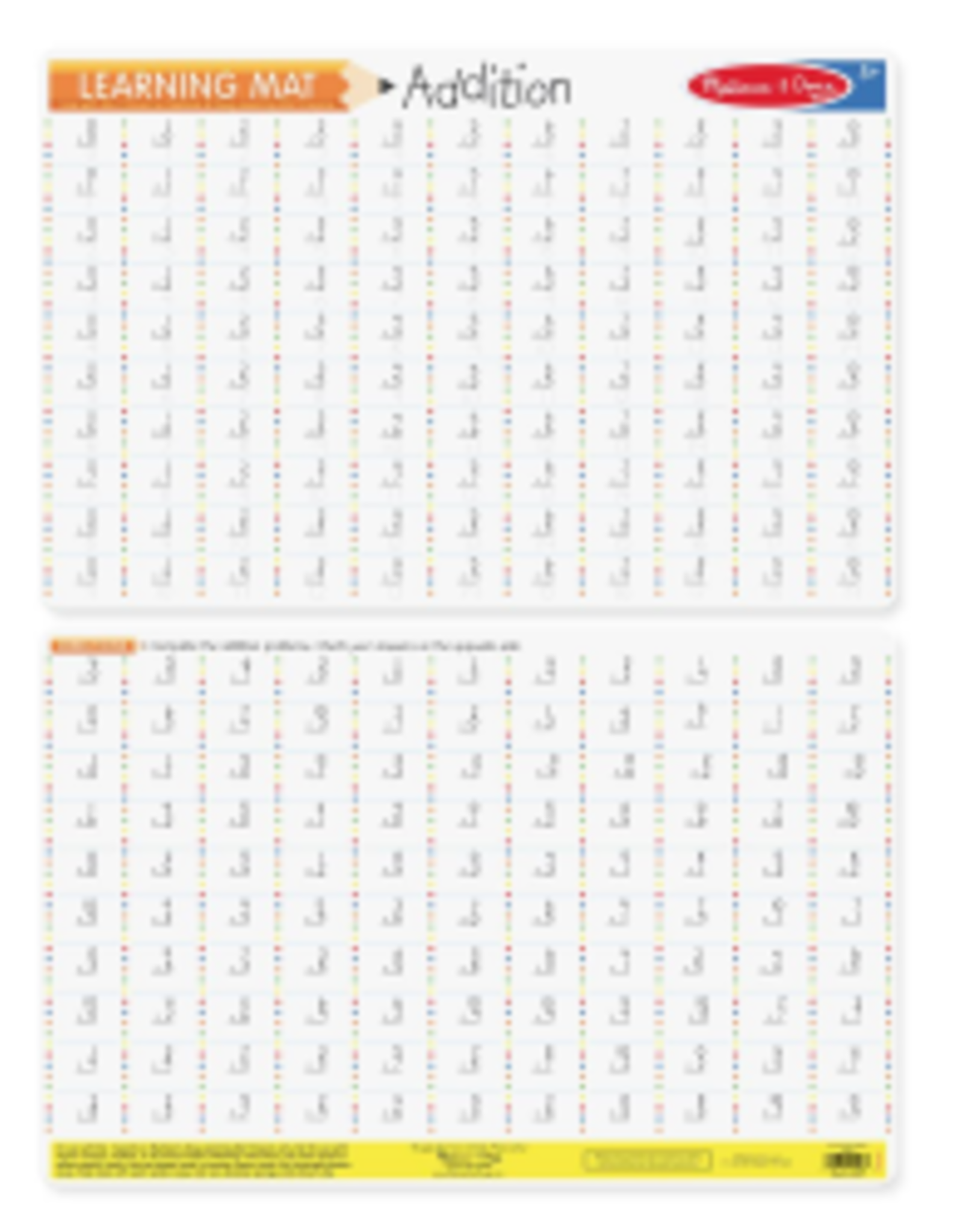 Melissa & Doug Learning Mat Addition
