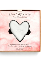 Demdaco Heart Diffuser Stone- XOXO