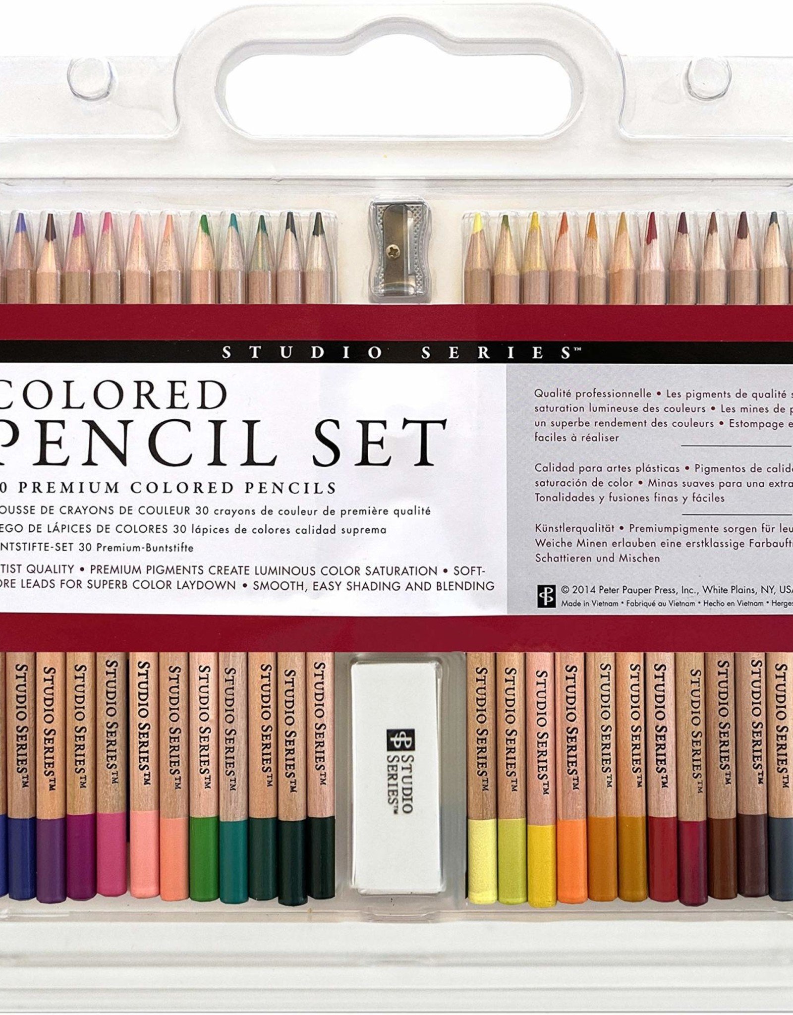 Peter Pauper Press Studio Series Colored Pencil Set
