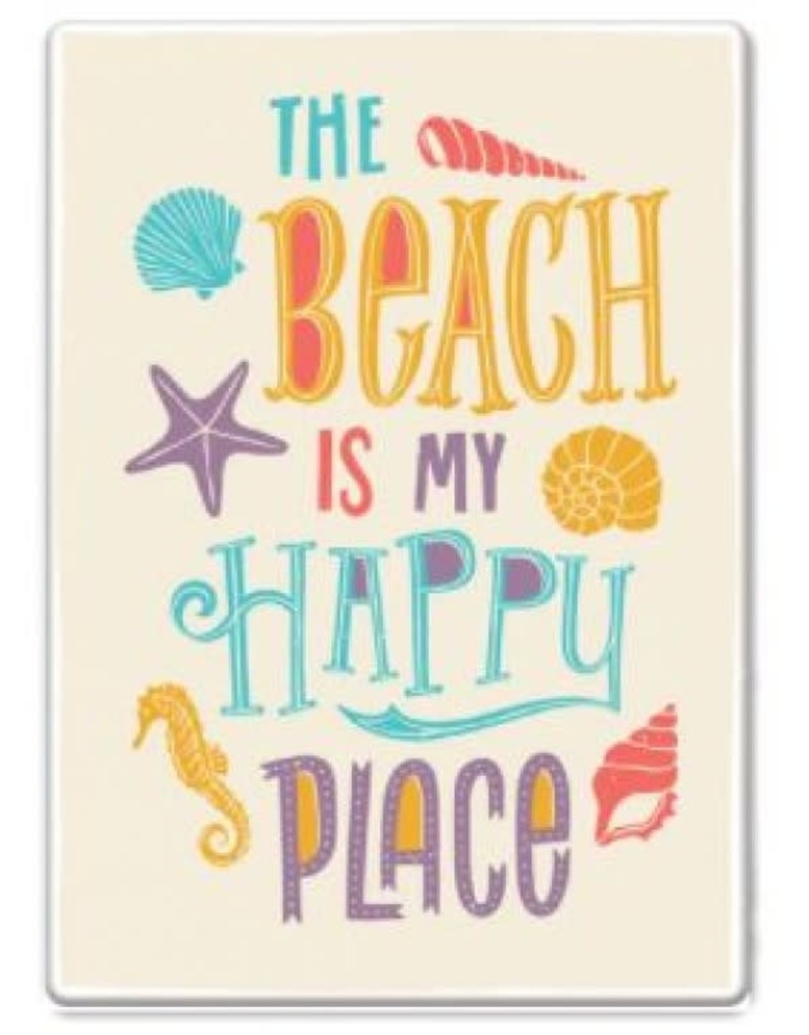 Jimmy Zee's Tin Sign Beach Happy