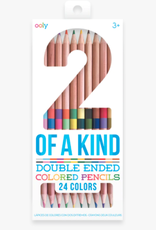 OOLY 2 of a Kind - Double Ended Colored Pencils