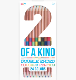 OOLY 2 of a Kind - Double Ended Colored Pencils