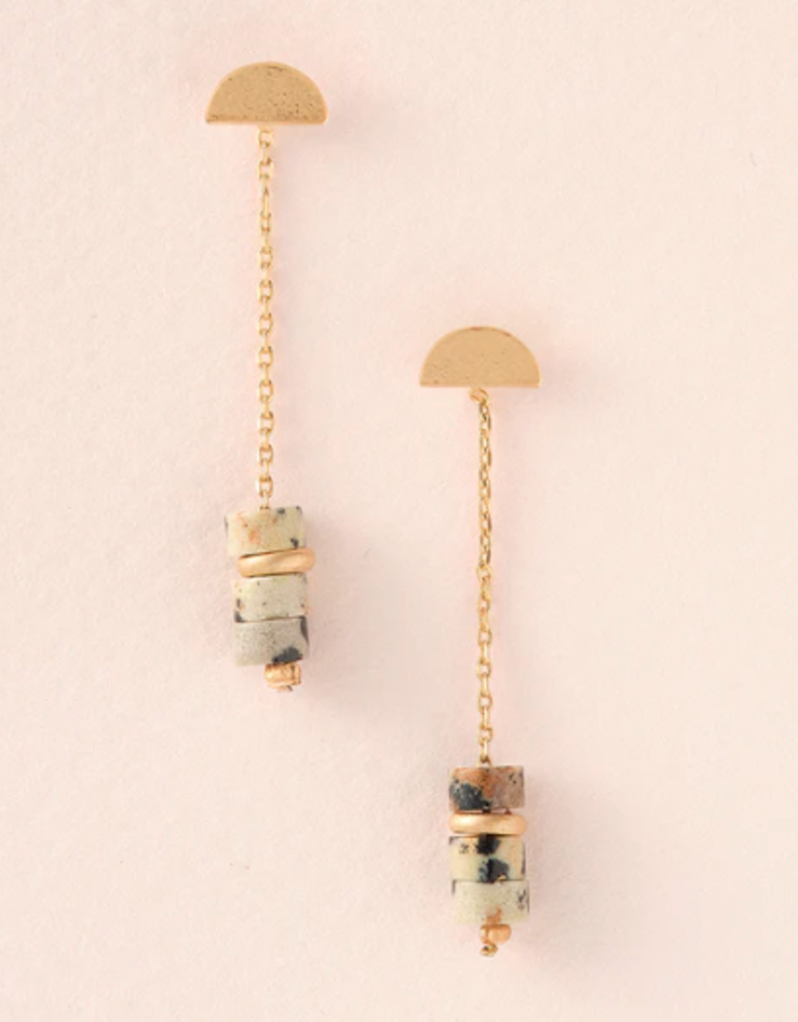 Scout Curated Stone meteor Thread earring