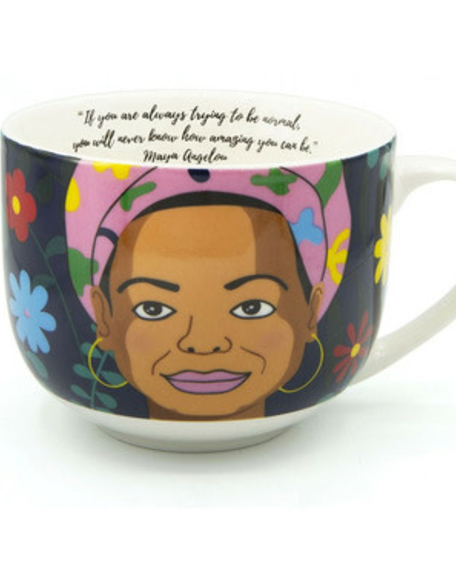 Kikkerland Maya Angelou Mug