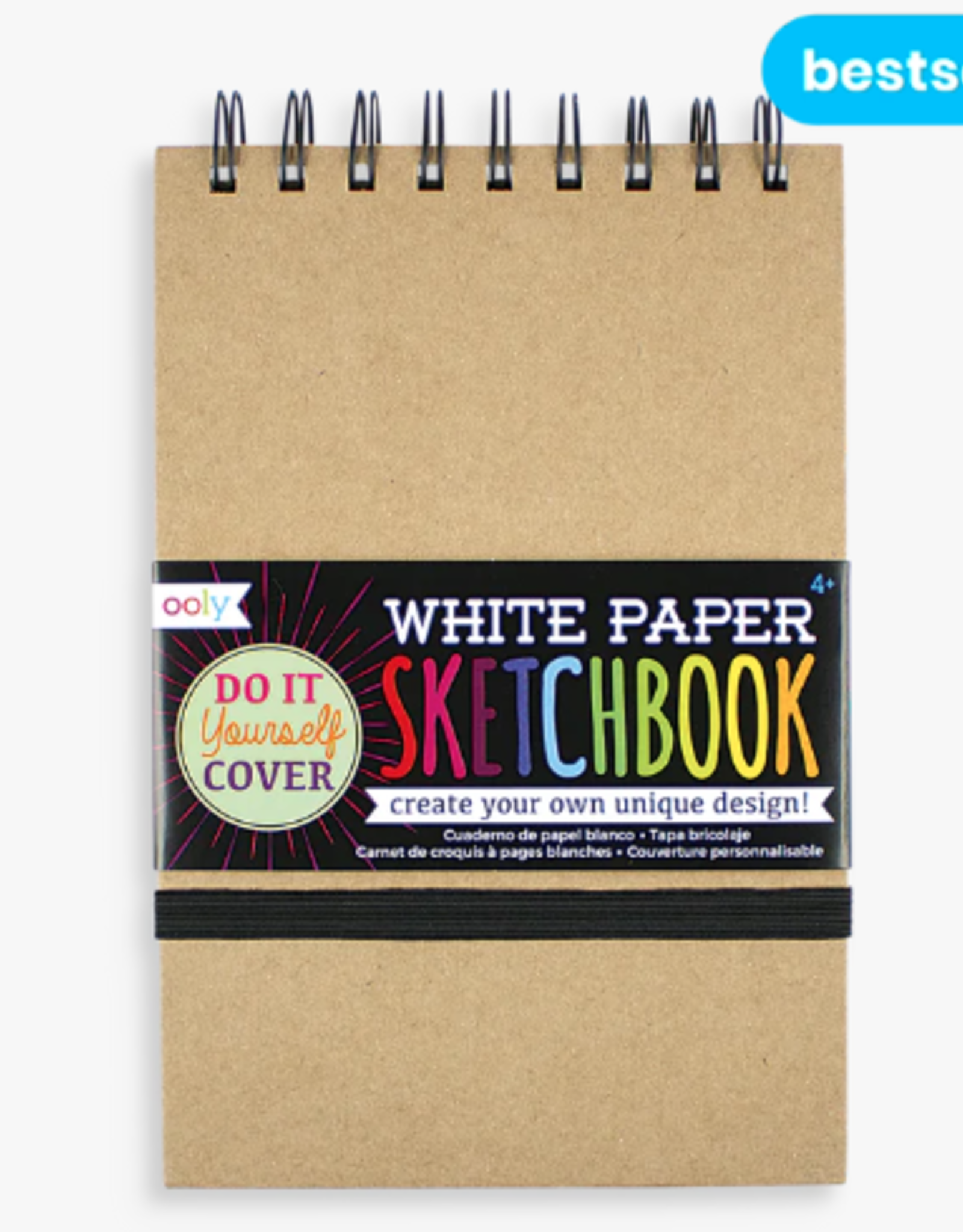 OOLY White Paper Sketchbook 5x7.5