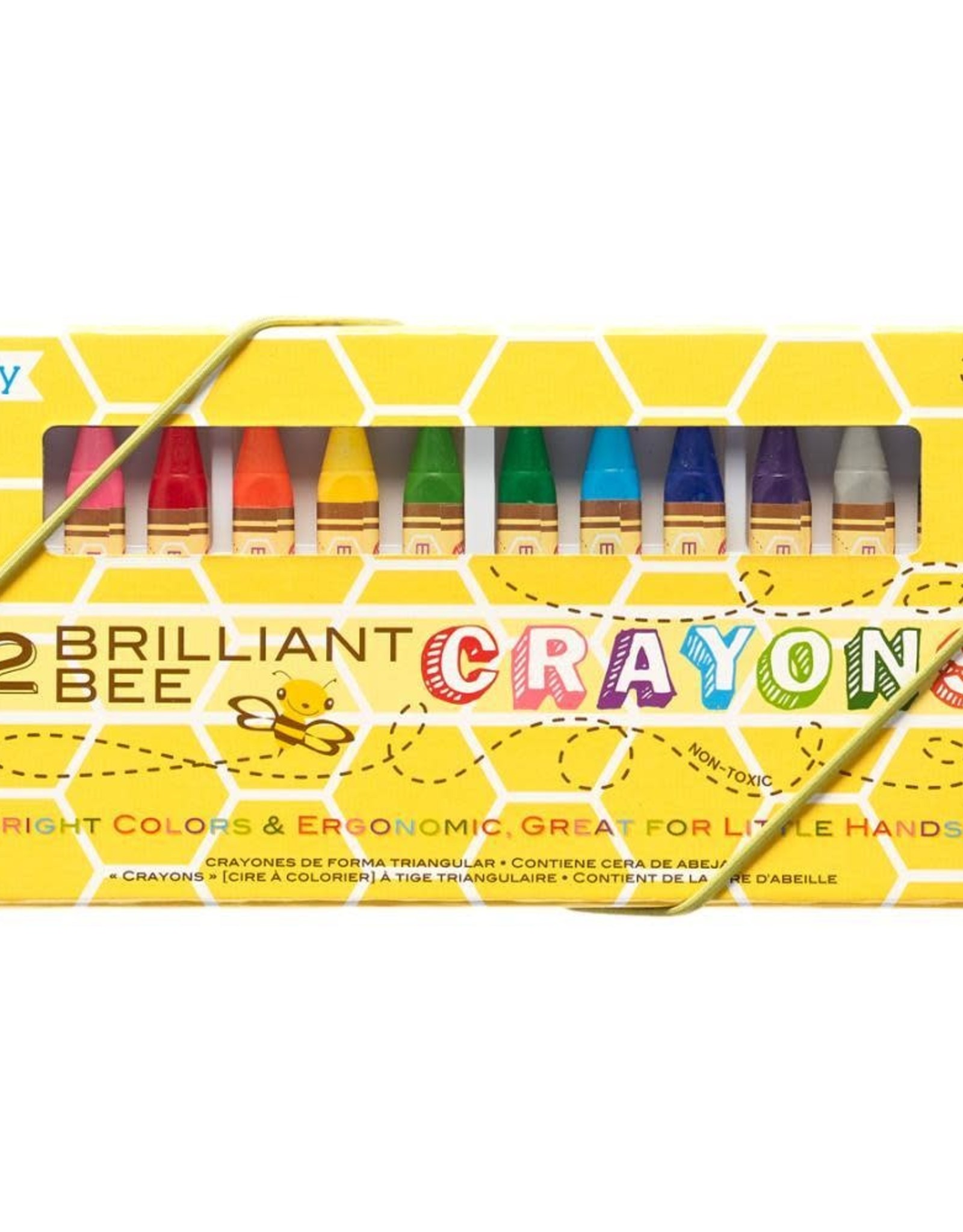 OOLY Brilliant Bee Crayons set 12