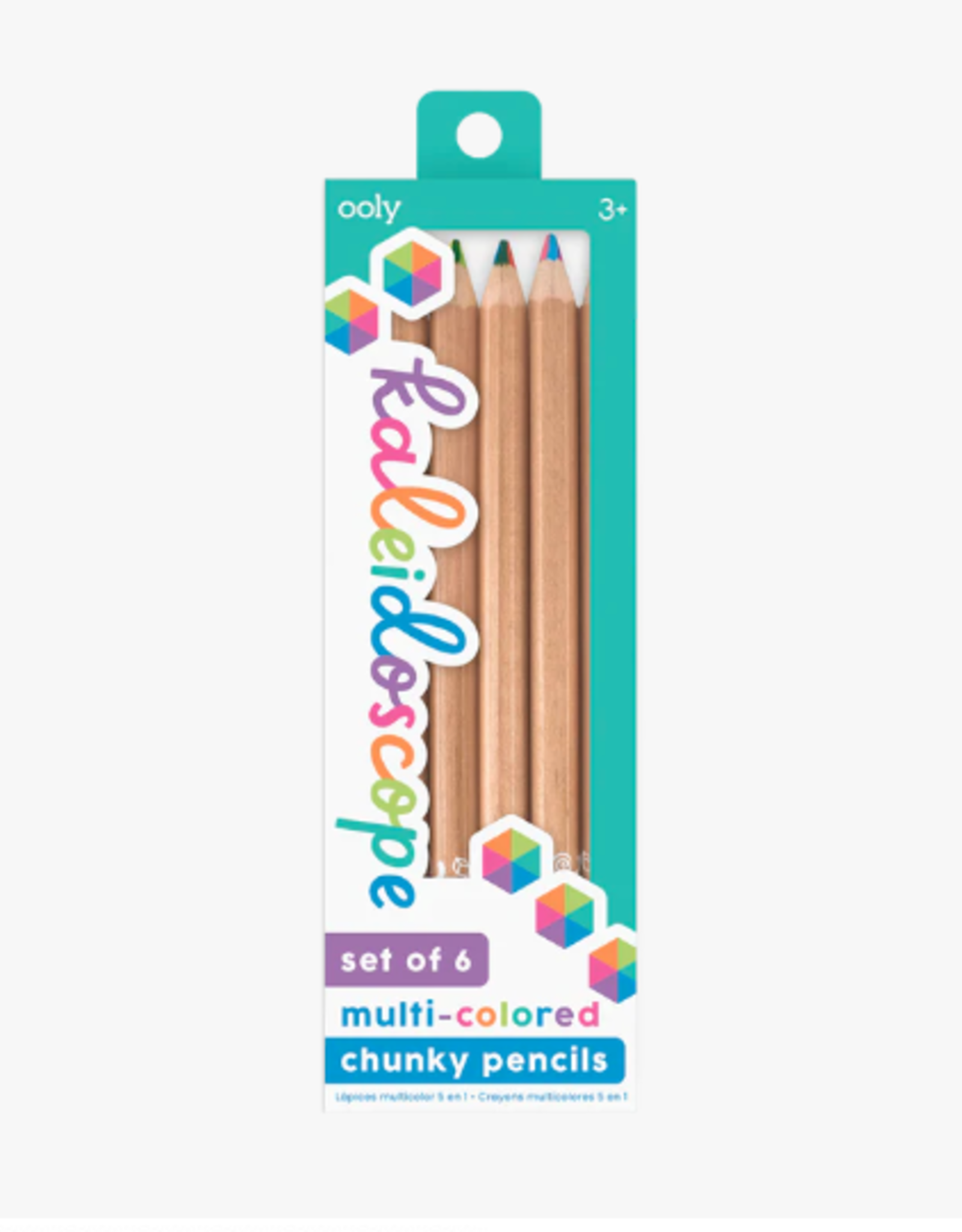 OOLY Kaleidoscope Multi-Col. Pencils 6pk