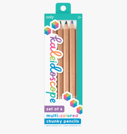 OOLY Kaleidoscope Multi-Col. Pencils 6pk