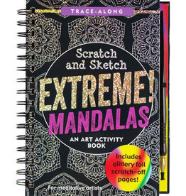 Peter Pauper Press Scratch & Sketch - Extreme Mandalas