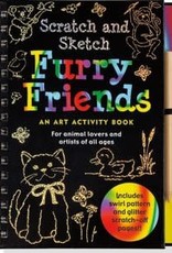 Peter Pauper Press Furry Friends Scratch & Sketch