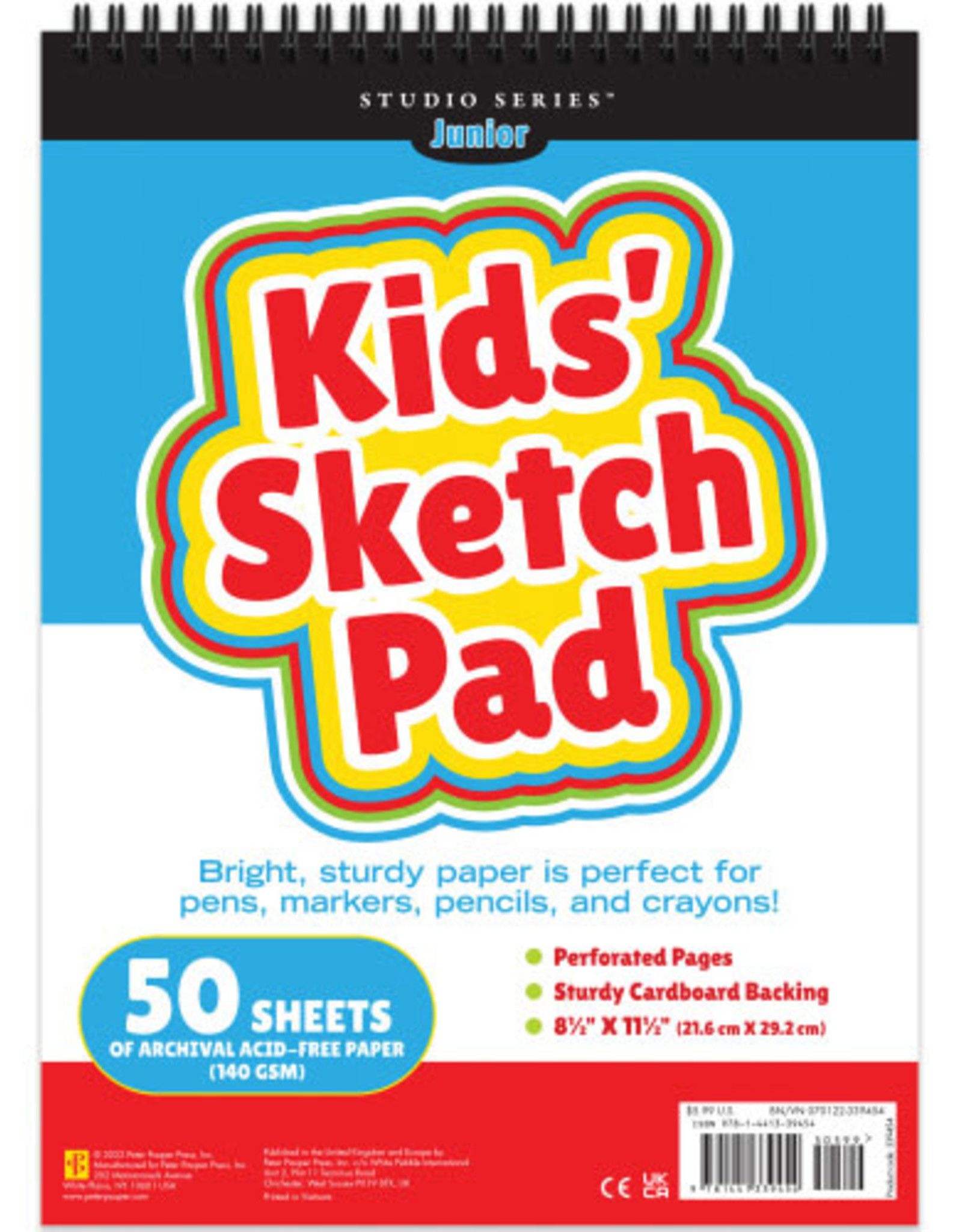 Peter Pauper Press Kids' Sketch Pad