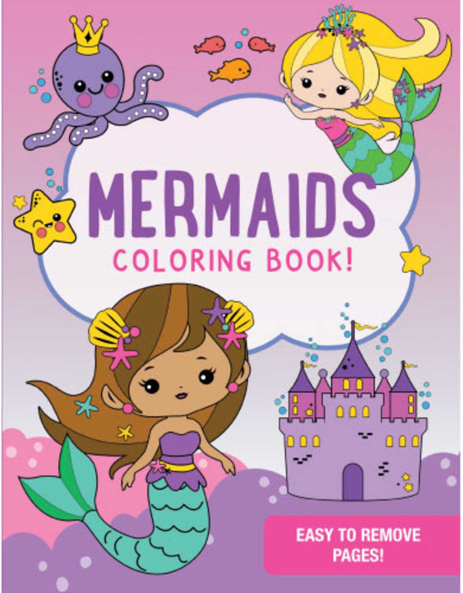 Peter Pauper Press Colouring Book Mermaids