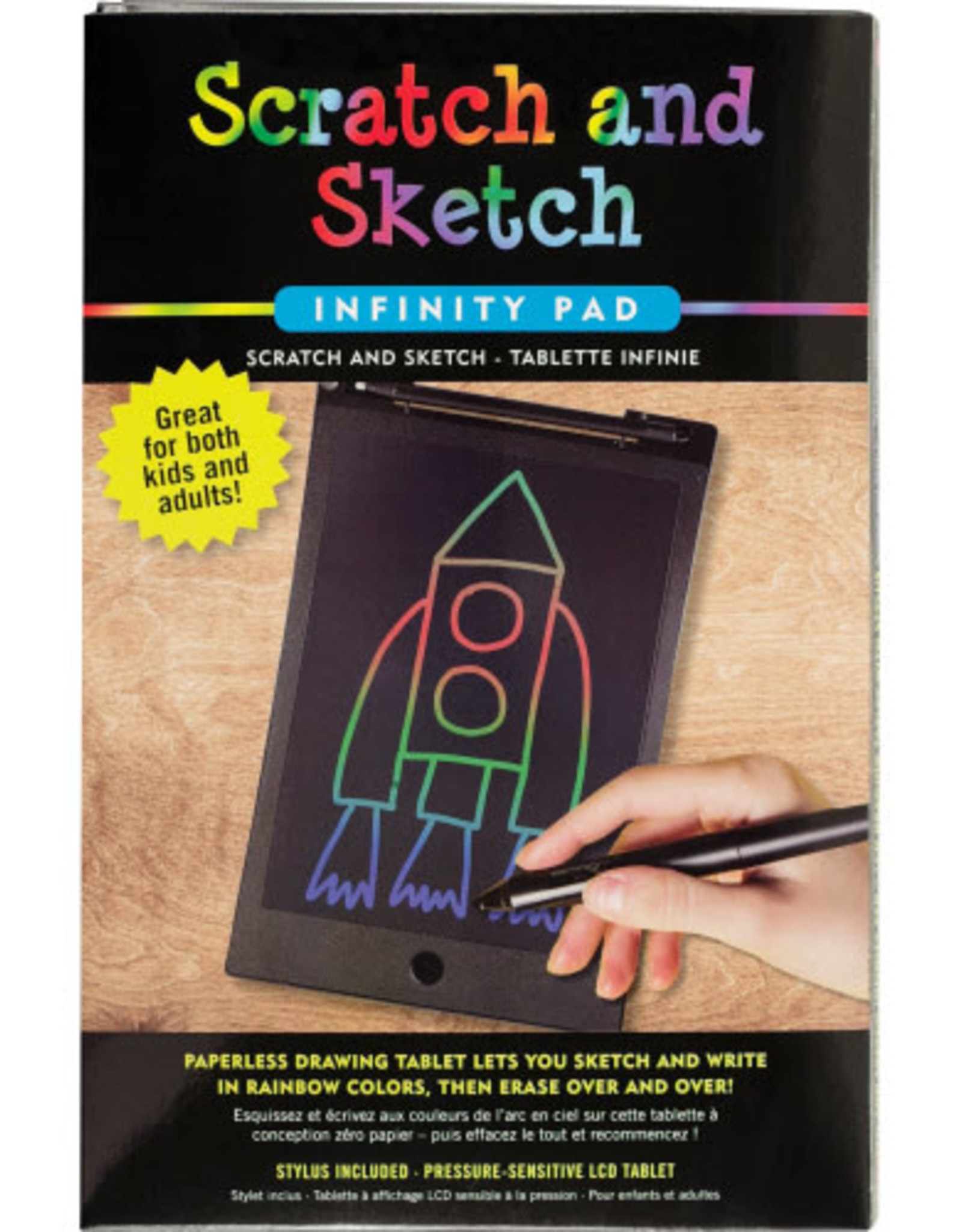 Peter Pauper Press Scratch & Sketch Infinity Pad