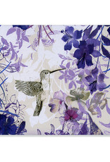 Peter Pauper Press Note Cards - Floral Hummingbird