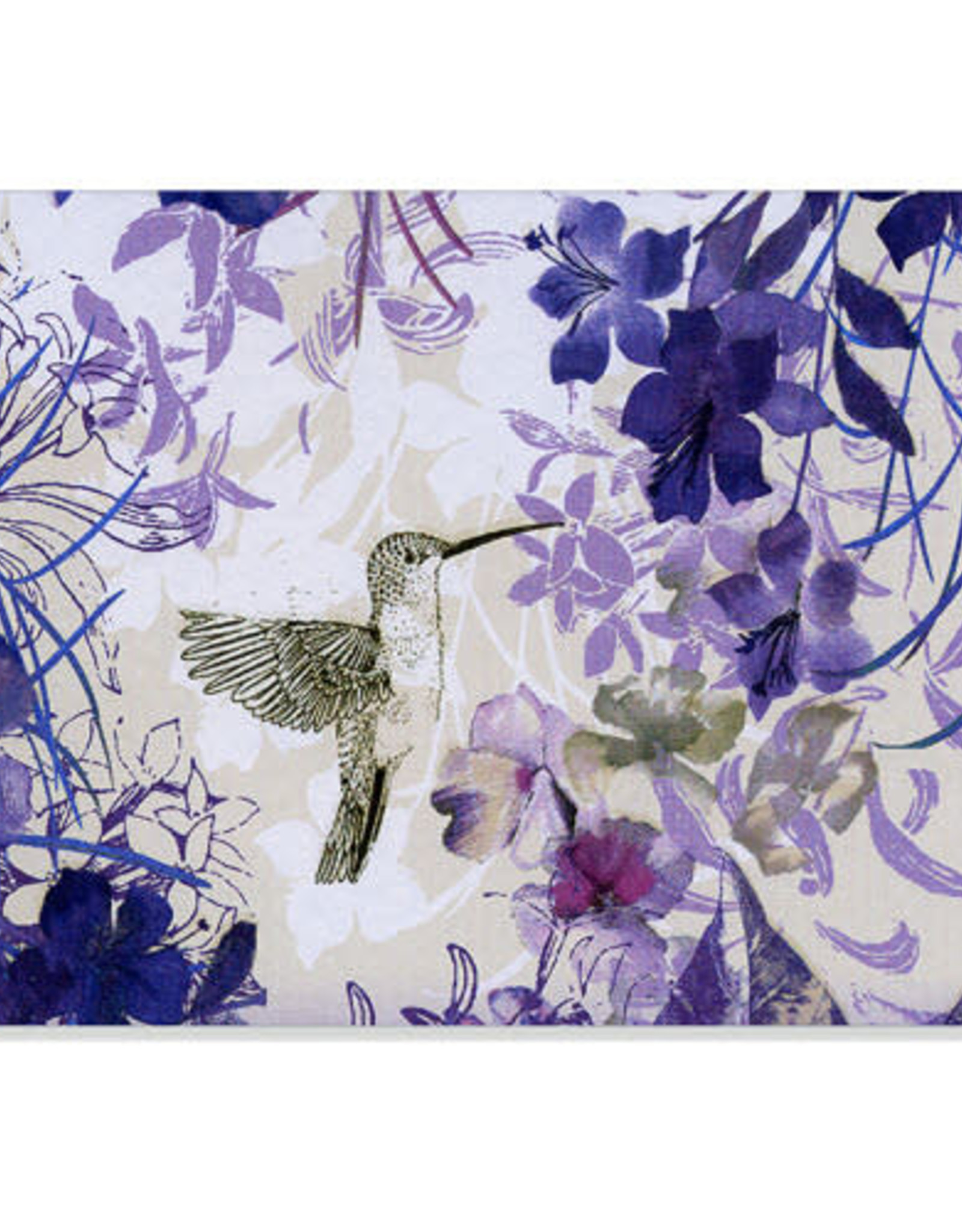 Peter Pauper Press Note Cards - Floral Hummingbird