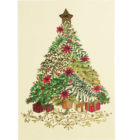 Peter Pauper Press Note Cards Holiday- Festive Evergreen