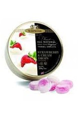 Pacific Candy Strawberry & Cream Simpkins tin