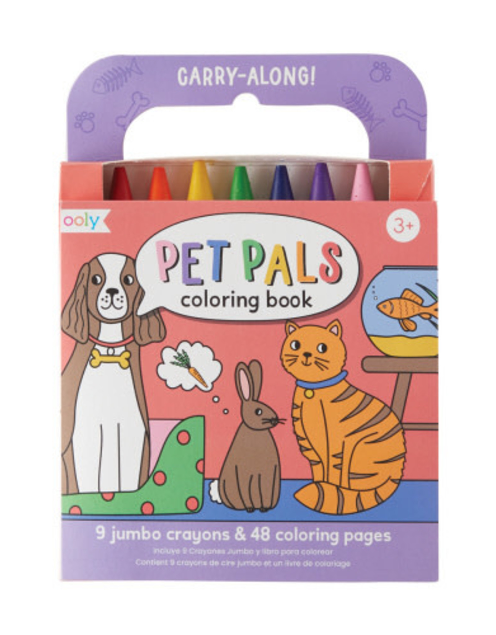 OOLY Carry Along Coloring Book