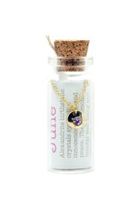 Lucky Feather Birthstone necklace Bottles