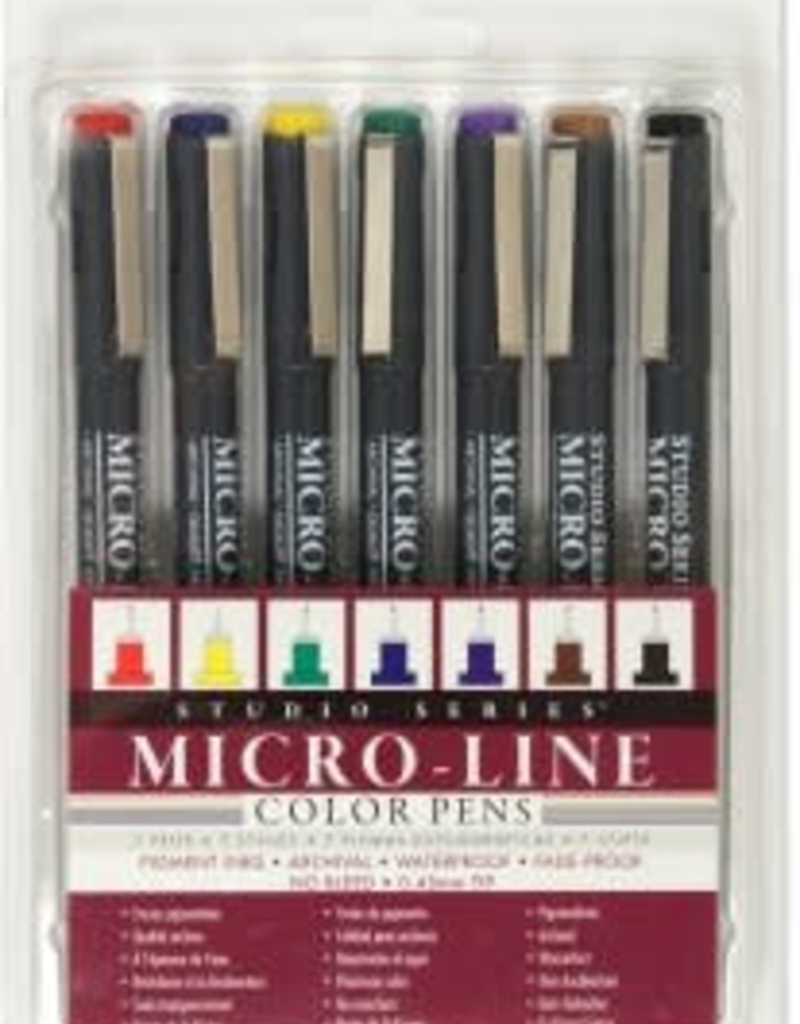 Peter Pauper Press Studio Series Micro-Line Colored Pens