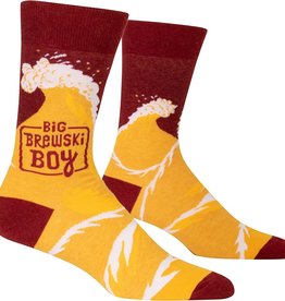 Blue Q Men’s Socks Big Brewski Boy