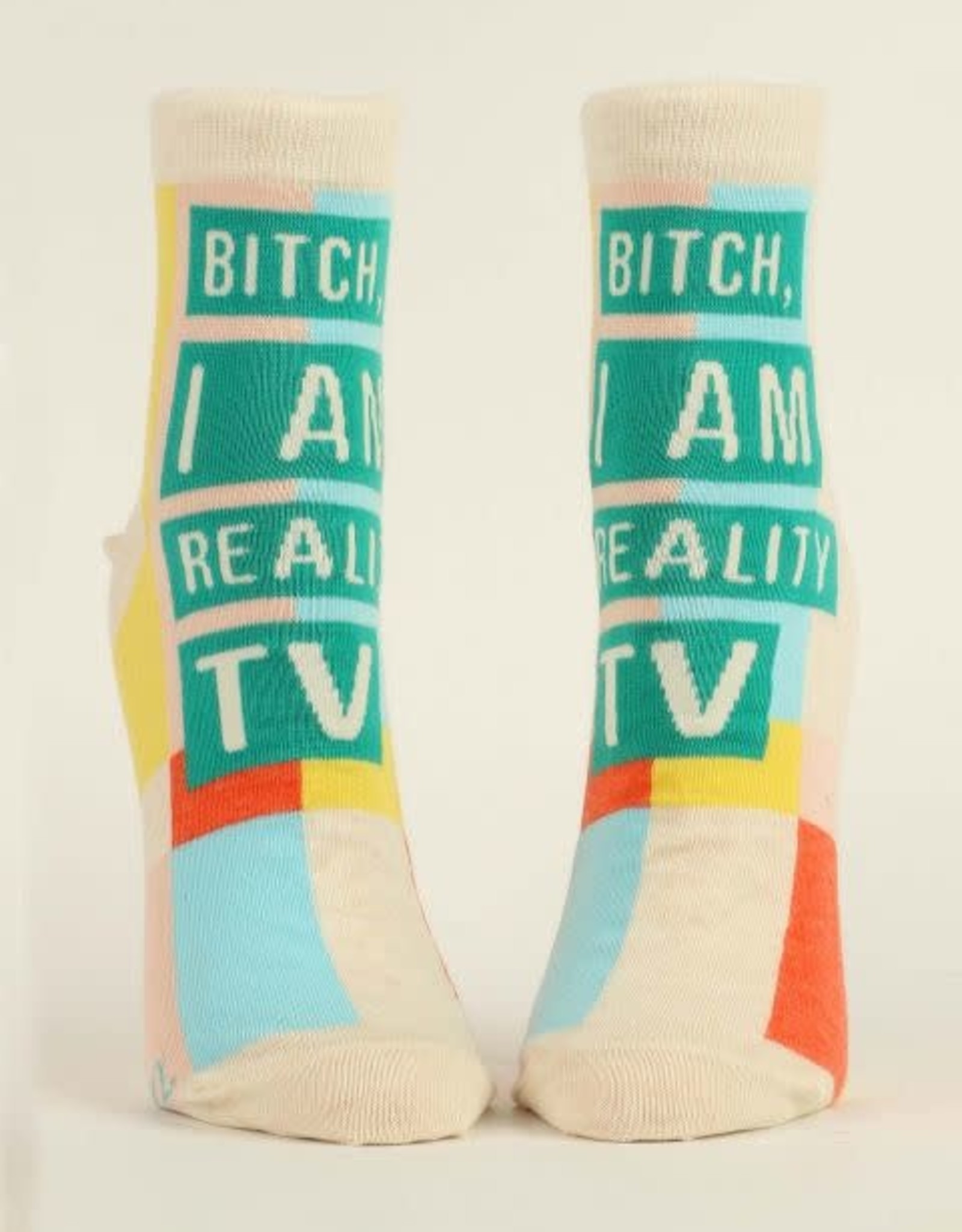 Blue Q Women’s ankle Socks Reality TV