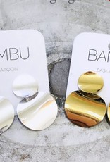 Bambu Bambu Earrings Chevelle Silver