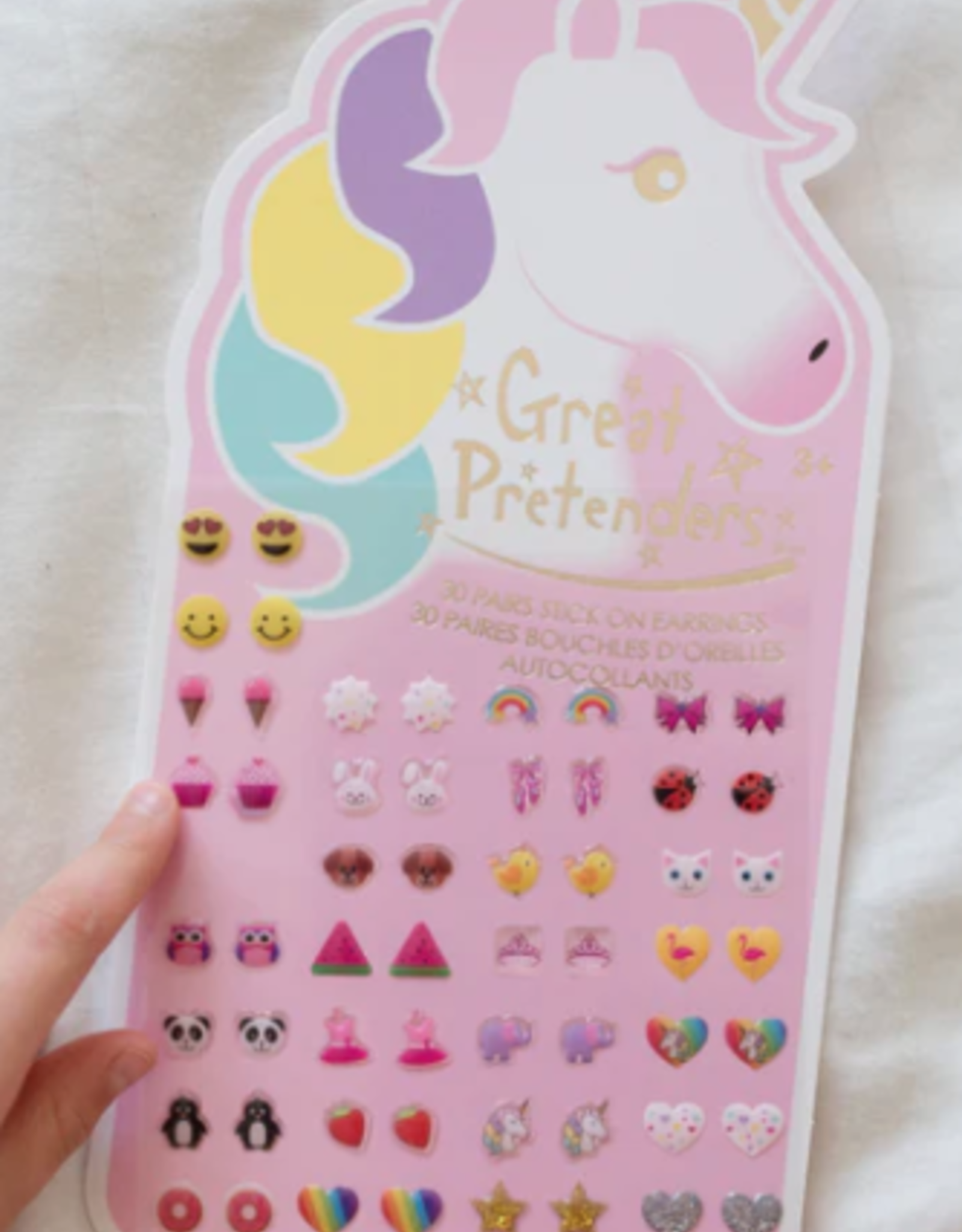 Creative Education Unicorn Stick on earrings