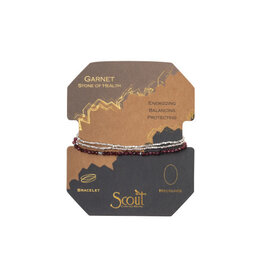 Scout Curated Delicate Stone Neck/Brac Silver
