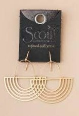 Scout Curated Refined Earring Collection- Solar Rays Gold