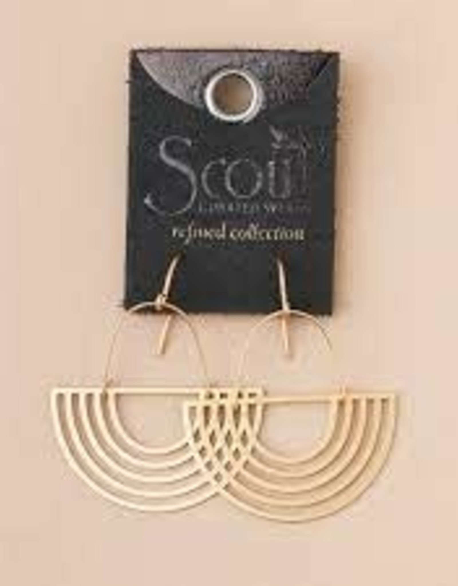 Scout Curated Refined Earring Collection- Solar Rays Gold