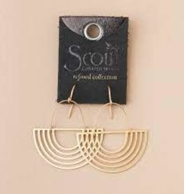 Scout Curated Refined Earring Collection- Solar Rays Gold