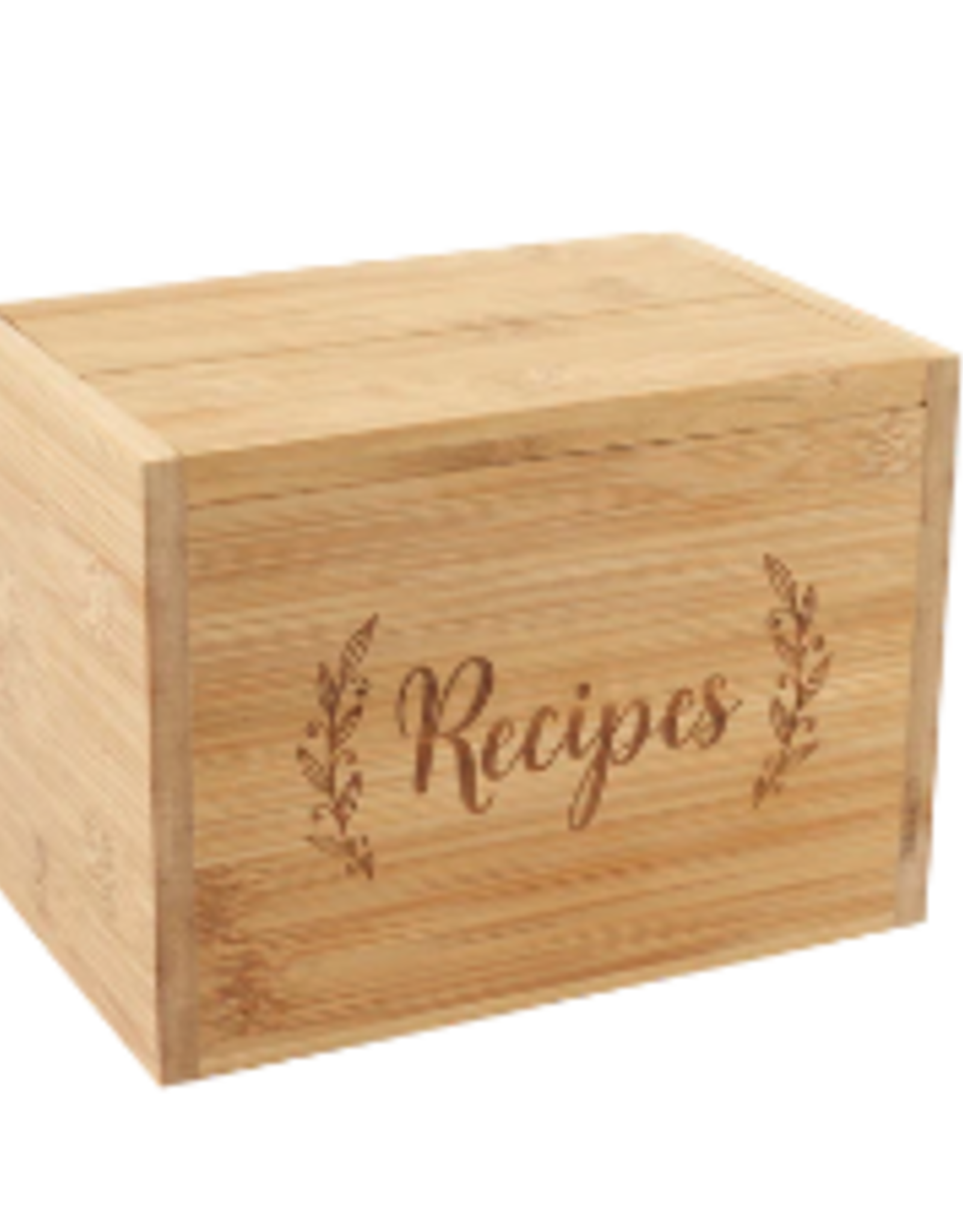 Peter Pauper Press Bambu Recipe Box set