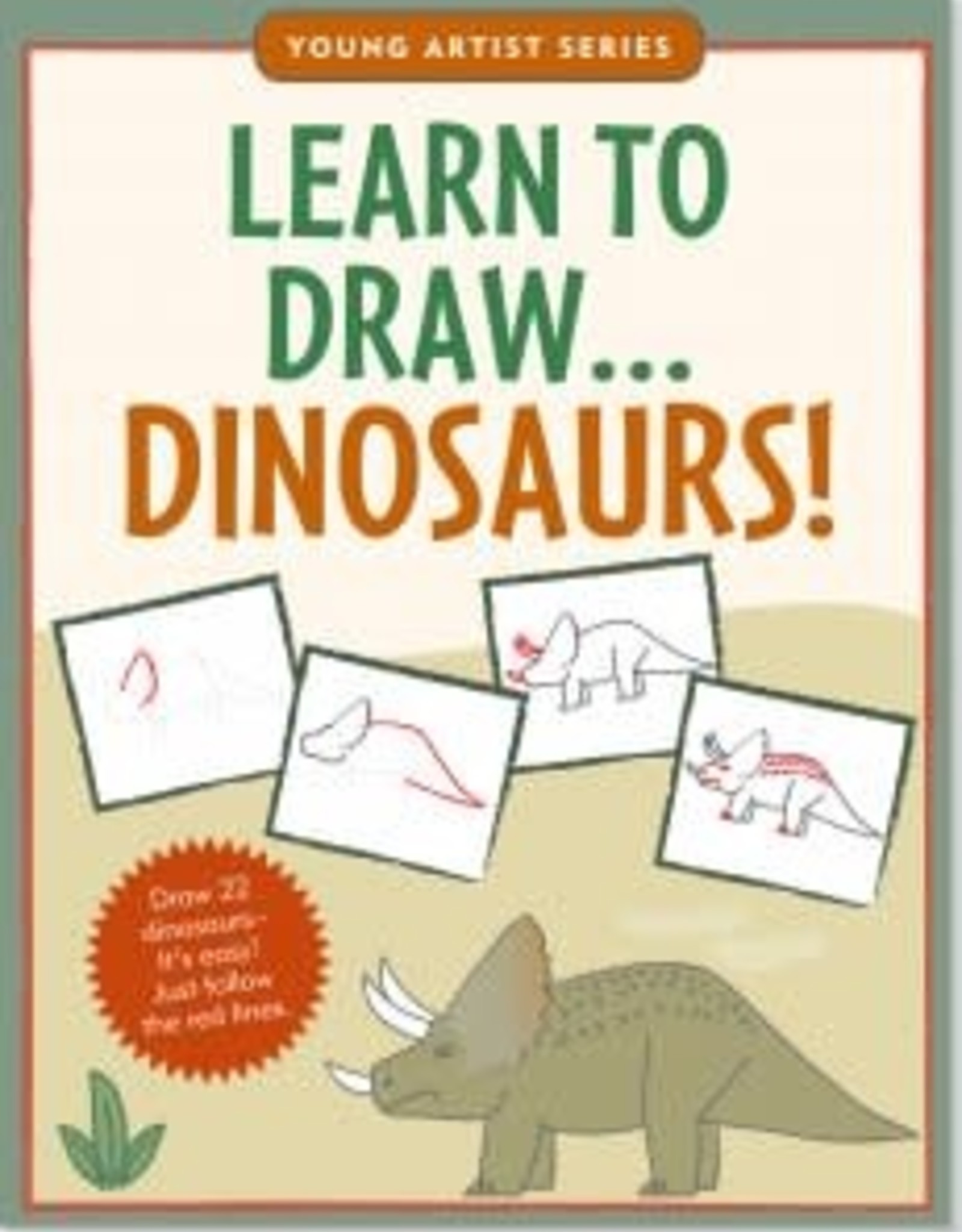 Peter Pauper Press Learn to Draw Dino