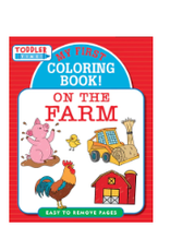 Peter Pauper Press Toddler Time Coloring On the Farm