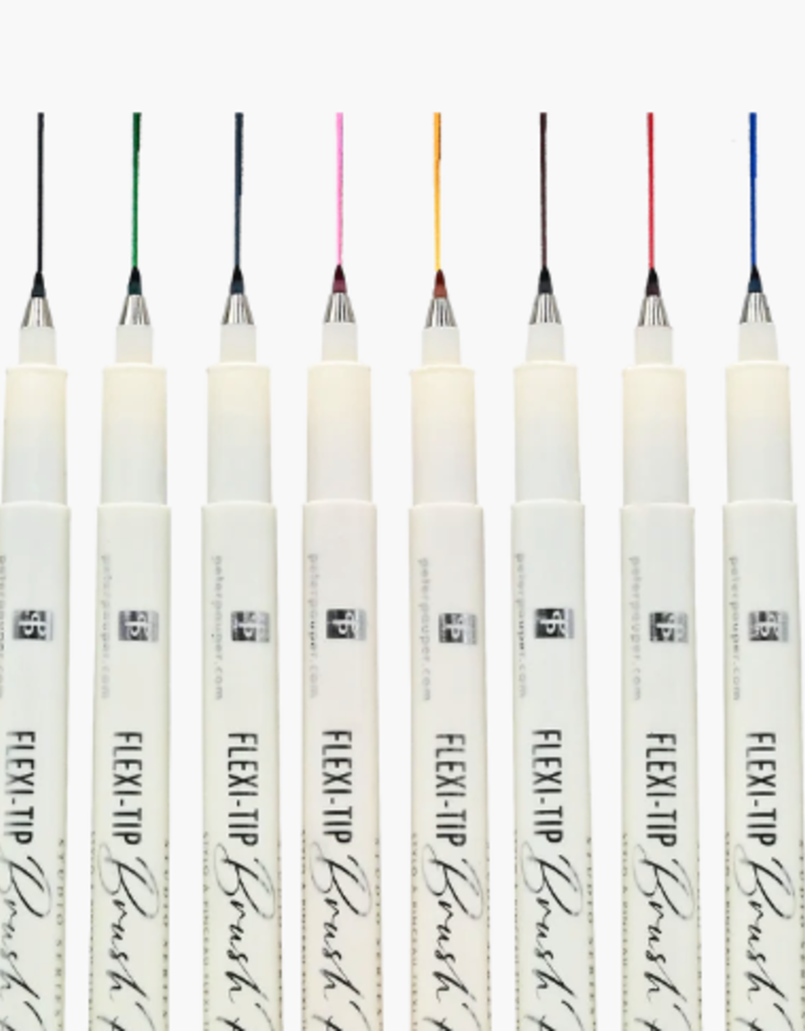 Peter Pauper Press Flexi- tip Brush Pens Studio Series
