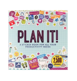 Peter Pauper Press Plan It!  Sticker Book