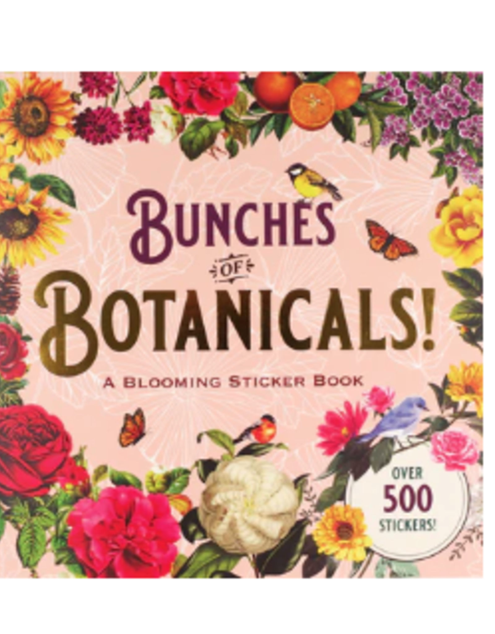 Peter Pauper Press Bunch of Botanicals !Sticker Book